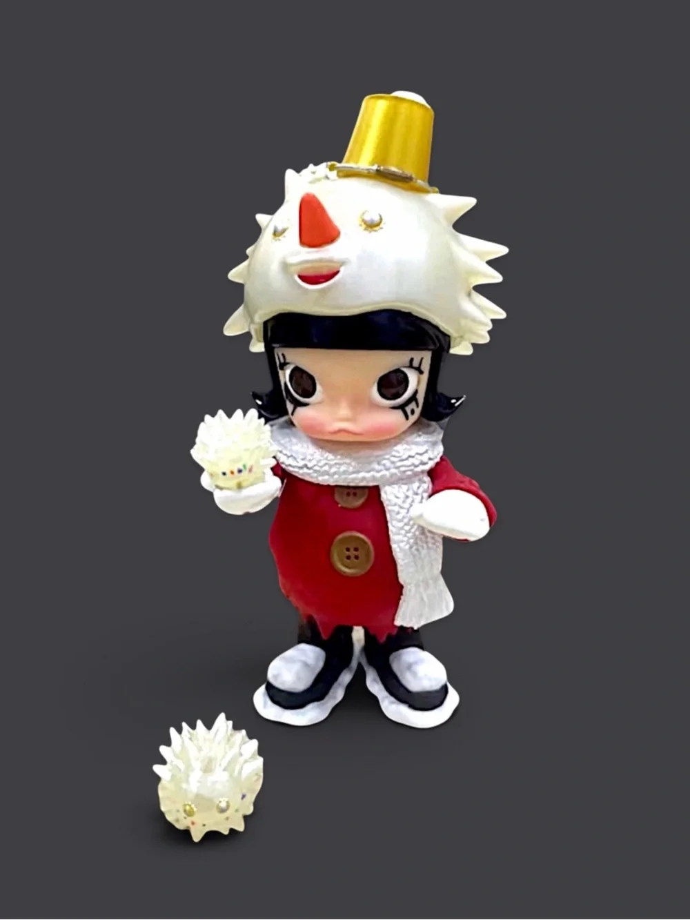 POP MART × INSTINCTOY Erosion Molly Costume Series Figure Snowy Molly